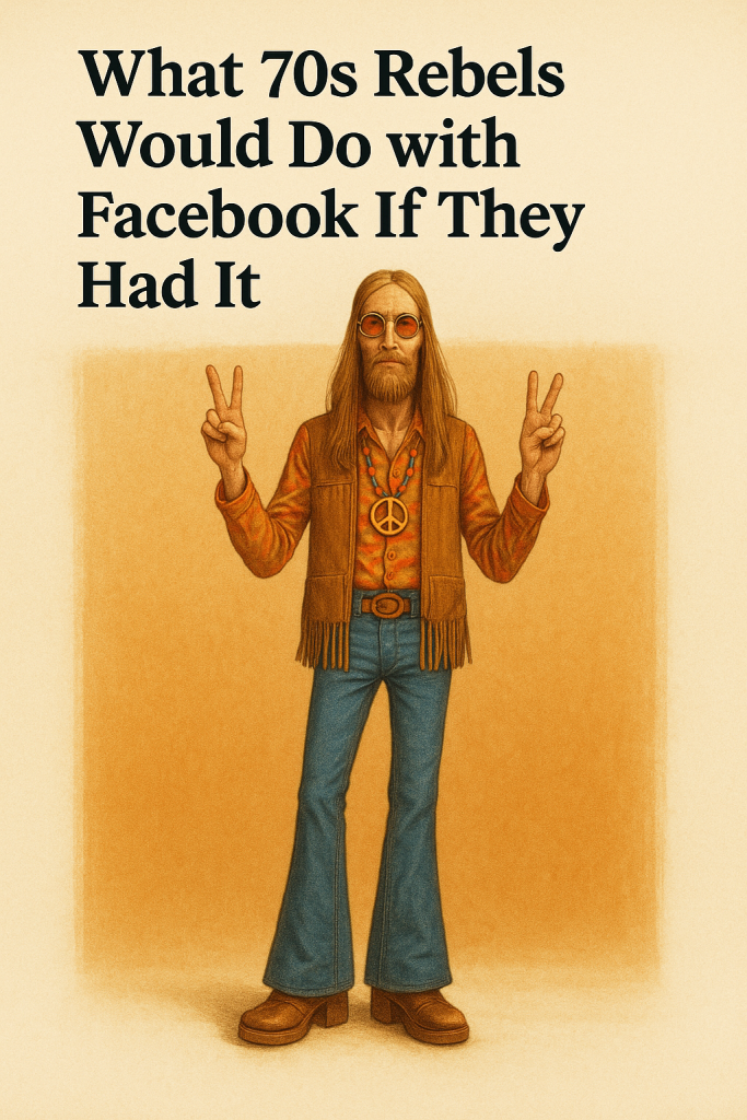 What 70s Rebels Would Do with Facebook If They Had It